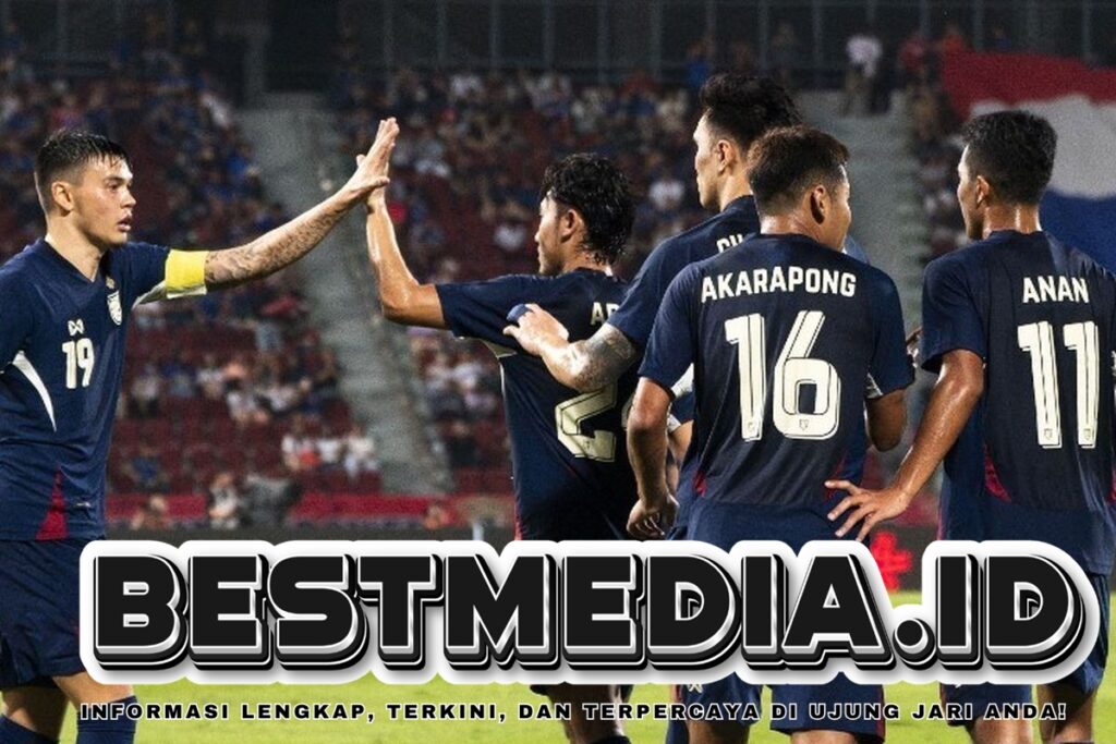 Hasil Thailand Vs Kamboja 3-2: Gajah Perang ke Semifinal Piala AFF dengan Rekor Sempurna