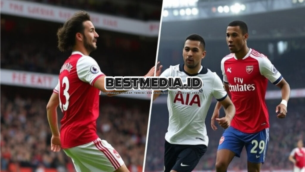 Kemenangan Tipis Arsenal: Derby London Utara Berakhir dengan Skor 1-0 atas Tottenham