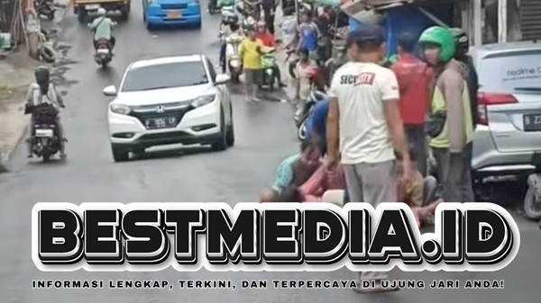 Akibat Kabel Menjuntai di Cibinong Bogor, Pengendara Motor Jatuh dan Terluka