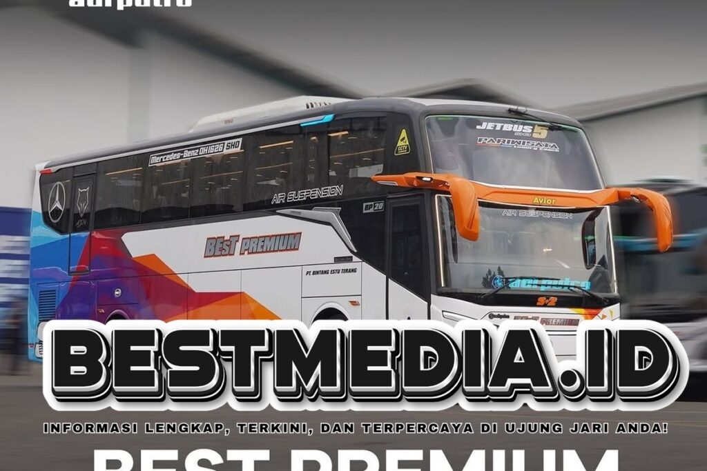 PO Best Premium Rilis Bus Pariwisata Baru, Perdana Pakai Jetbus 5