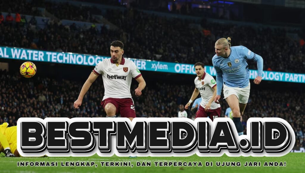 Hasil Man City Vs West Ham 4-1, Haaland Bawa City Berpesta