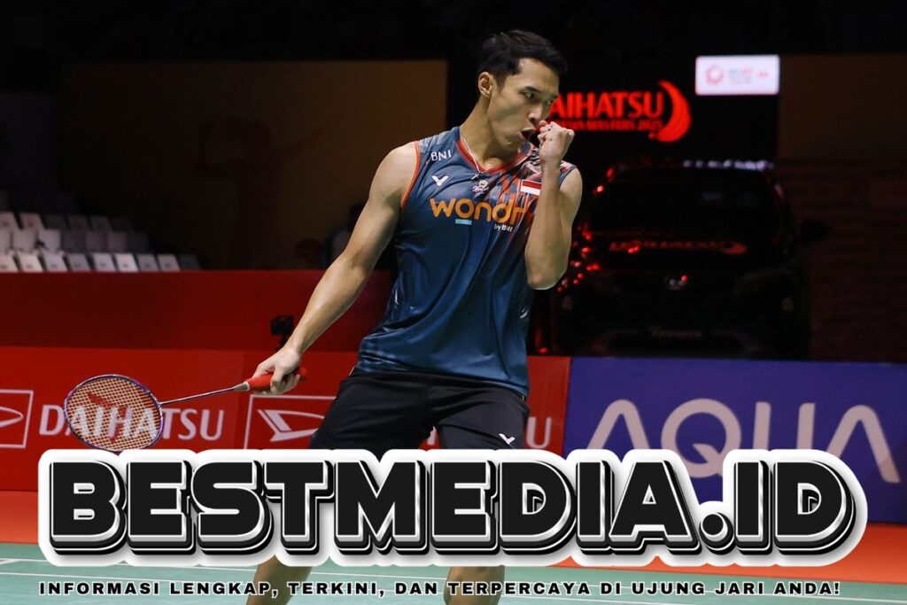 Indonesia Masters 2025: Jonatan Semakin Termotivasi Berkat Dukungan Keluarga