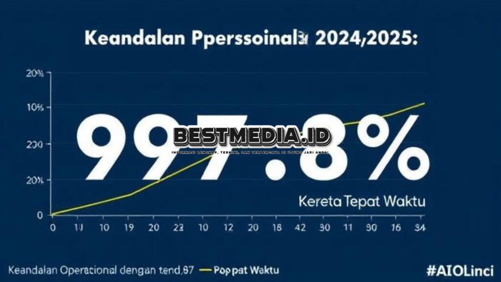 KAI Siap Hadapi Nataru 2024-2025: Keandalan Operasional dengan 97,8% Kereta Tepat Waktu