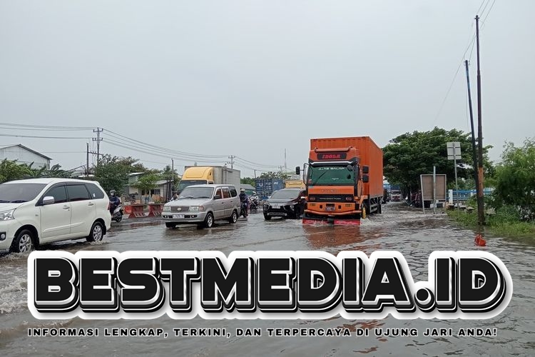 Terjebak Banjir di Kaligawe Semarang, Lansia Asal Tegal Digendong Agar Bisa Operasi Tumor