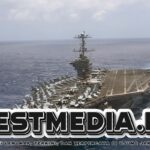 Kapal Induk Amerika Serikat Bertabrakan dengan Kapal Dagang di Laut Mediterania