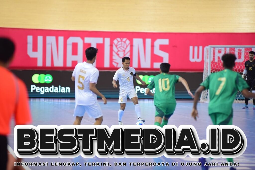 Klasemen Akhir 4 Nations World Series: Timnas Futsal Indonesia Runner Up, Argentina No 1