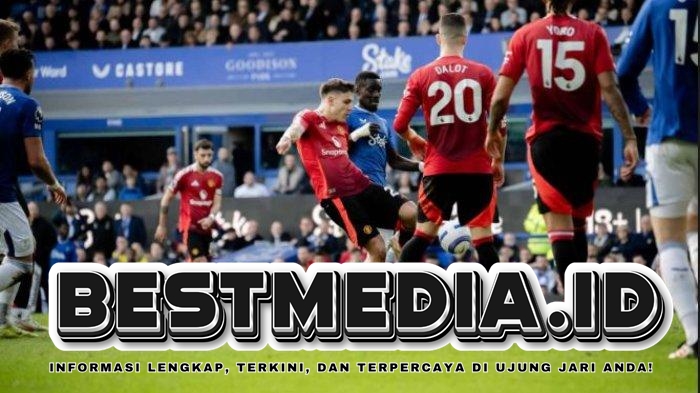 Hasil Imbang Everton vs Manchester United 2-2, Sepakan Voli Ugarte Menyelamatkan Setan Merah