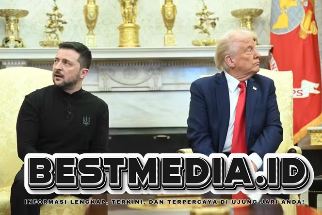 Debat Sengit Trump dan Zelensky di Gedung Putih, Presiden Ukraina Disebut Tak Tahu Terima Kasih