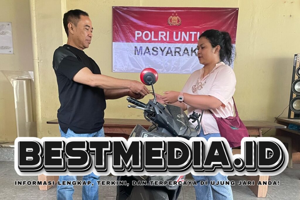 Polsek Matraman Kembalikan Motor Wartawan yang Sempat Digondol Maling